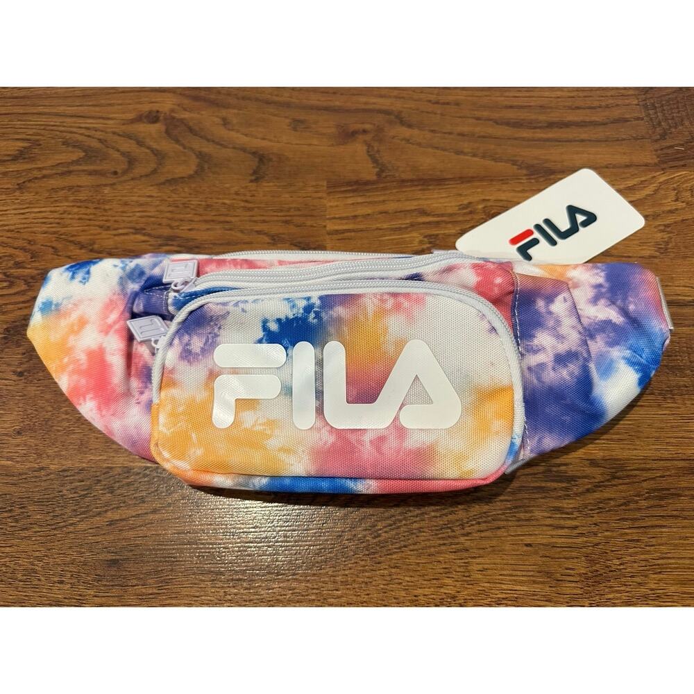Fila Heritage Fanny Pack Multicolor NWT Waist Bag Crossbody Retro Streetwear